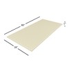 Hastings Home Hastings Home Egg Crate Mattress Topper - Twin XL 136400BCD
